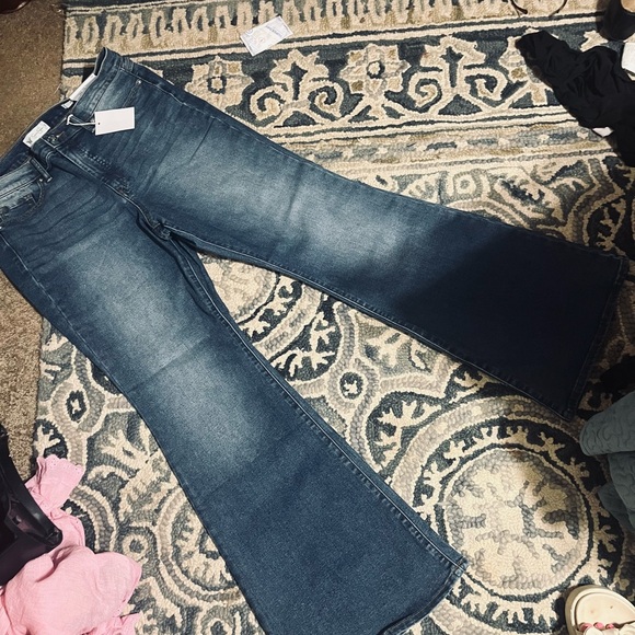 Jessica Simpson Denim - Women's Blue Flared Jeans